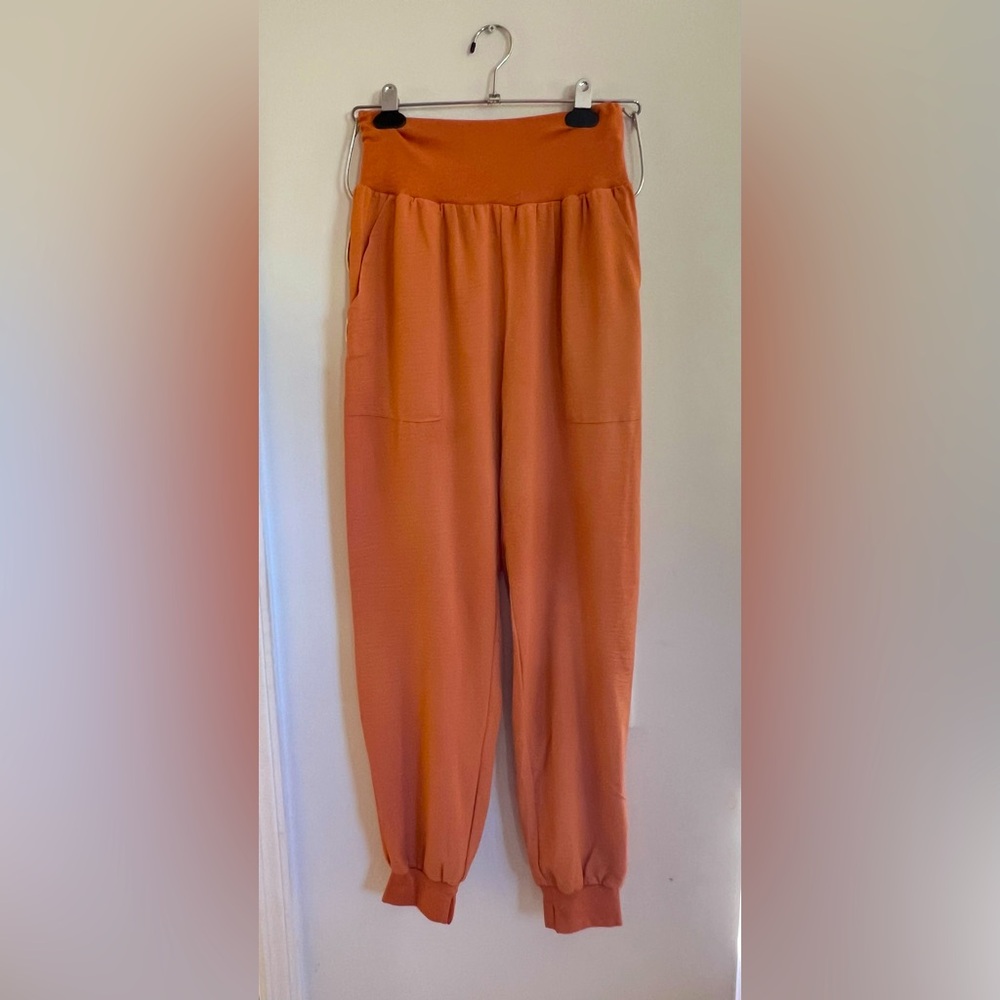 Zenana Outfitters Orange Joggers